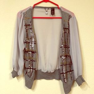 Sheer Cardigan